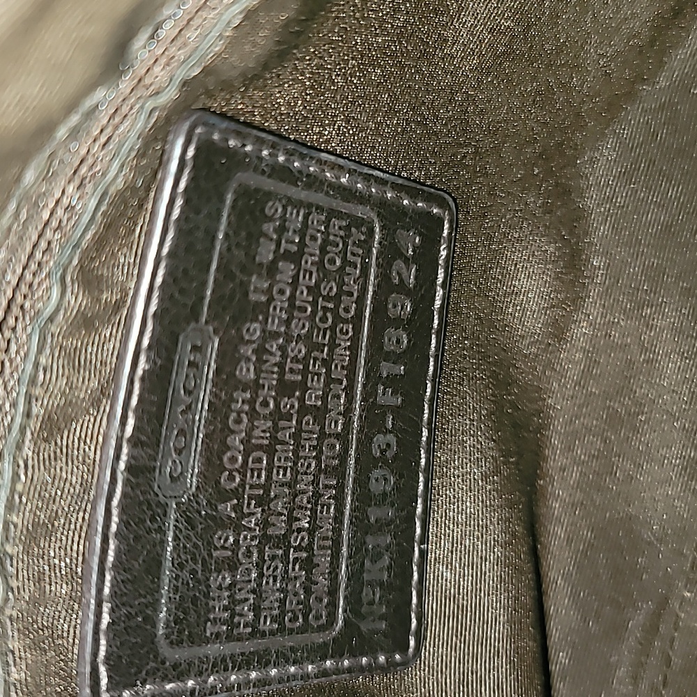 Vintage Coach Signature Bag - Picture 8 of 14